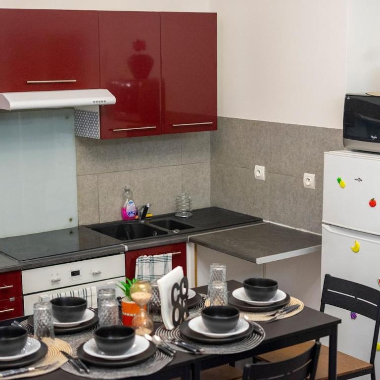 Appartement avec 2 chambres Jardin privé parking gratuit - Apartment mit 2 Schlafzimmern - 5