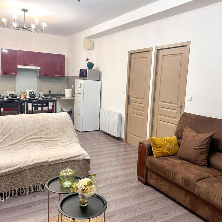 Appartement avec 2 chambres Jardin privé parking gratuit - Apartment mit 2 Schlafzimmern - 6