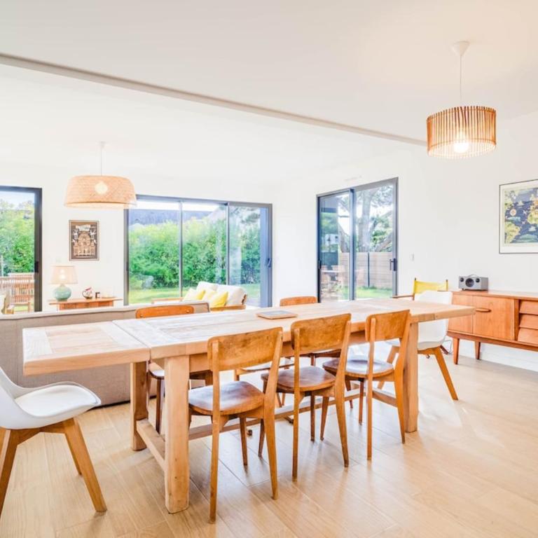Belle maison moderne proche plages & bourg - Maison 5 Chambres - 3