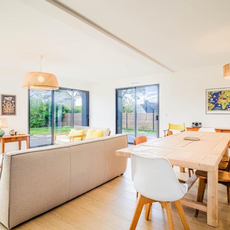 Belle maison moderne proche plages & bourg - Maison 5 Chambres - 7
