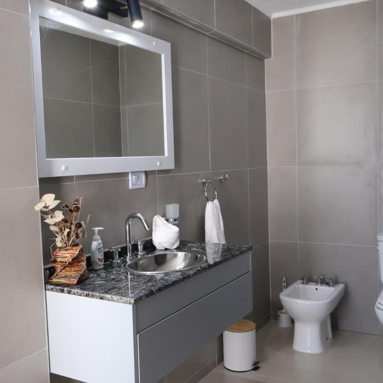 Cabañas Casa Blanca - Two-Bedroom Apartment with Balcony and Terrace - 5