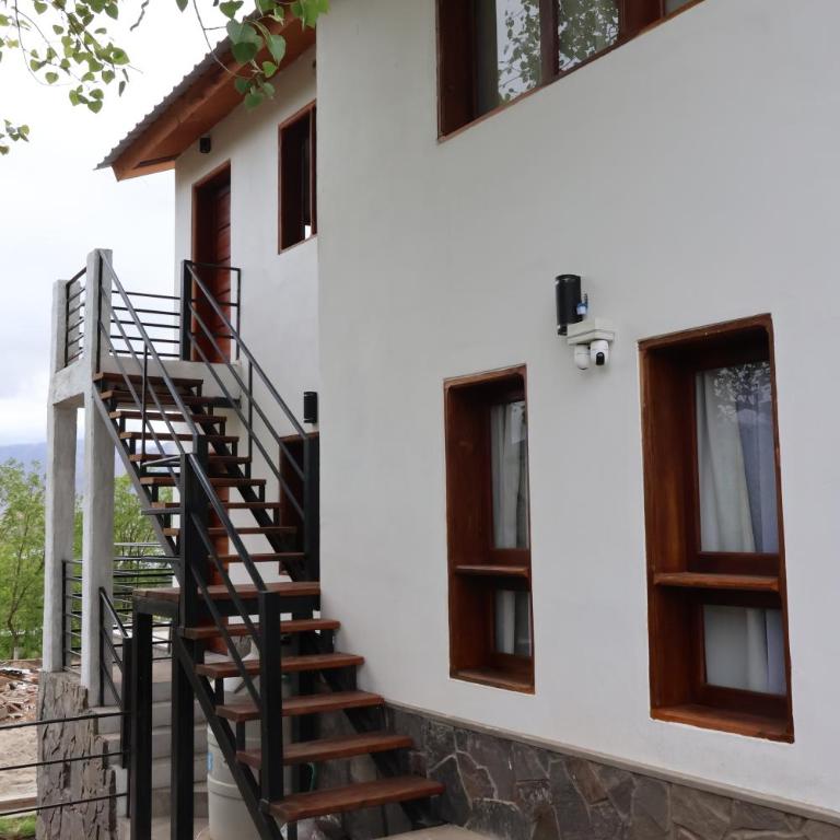Cabañas Casa Blanca - Two-Bedroom Apartment with Balcony and Terrace - 2