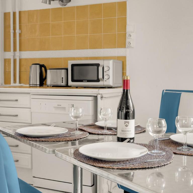 Le Dixième Ciel - Grand T4 climatisé - 3 chambres - idéal familles & équipes - Balnéo - Saint-Cyprien - Three-Bedroom Apartment - 19