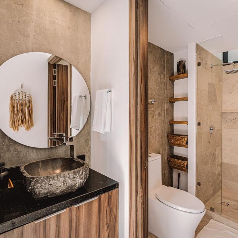 1BR Swim up Loft with Private Cenote Rooftop Pool - One-Bedroom Apartment - 3