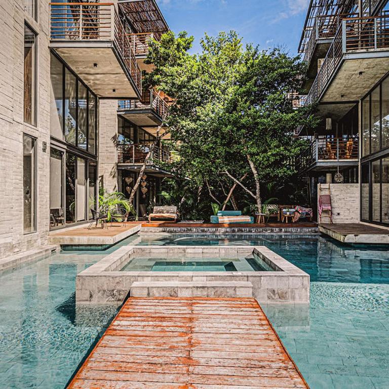1BR Swim up Loft with Private Cenote Rooftop Pool - One-Bedroom Apartment - 8