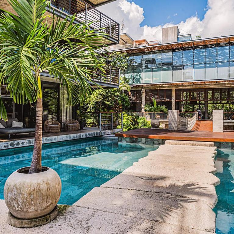 1BR Swim up Loft with Private Cenote Rooftop Pool - One-Bedroom Apartment - 11
