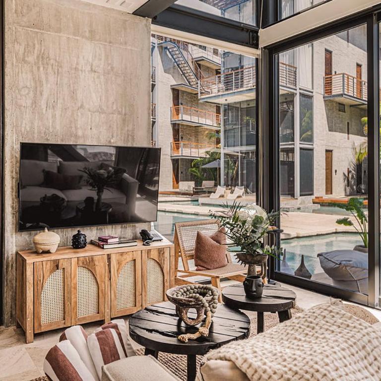 1BR Swim up Loft with Private Cenote Rooftop Pool - One-Bedroom Apartment - 33