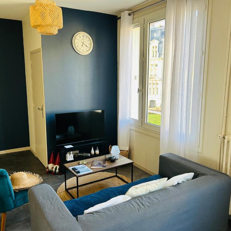 Le 5 - Spacieux 3 pièces Caen Centre Le Port - Apartment mit 2 Schlafzimmern - 6