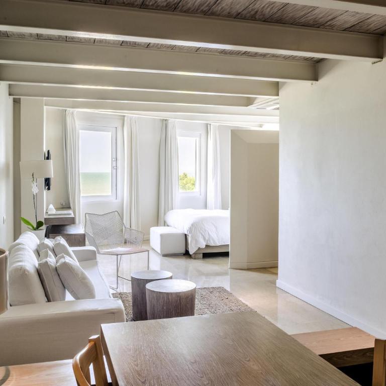 Hotel Boutique Bovedas de Santa Clara By Accor - Suite Dúplex Familiar con vistas al mar - 1 cama extragrande - 1