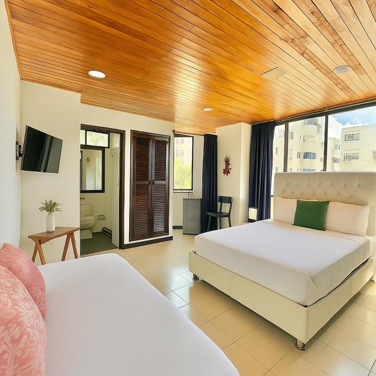 Las casas de tomate Cartagena - One-bedroom Loft Apartment - 1