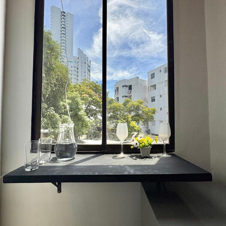 Las casas de tomate Cartagena - One-bedroom Loft Apartment - 12