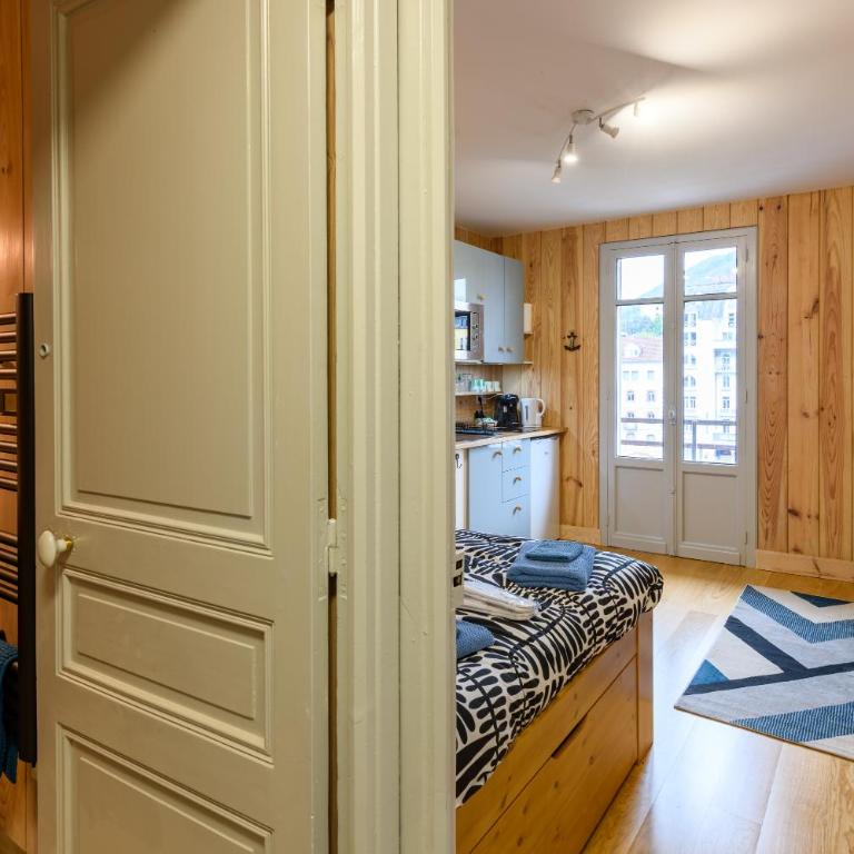 Le Chalet du sanctuaire vue sur le Gave de Pau - Apartment mit 1 Schlafzimmer - 4