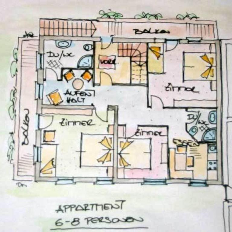 Haus Anna - Apartment mit 3 Schlafzimmern (8 Erwachsene) - 9