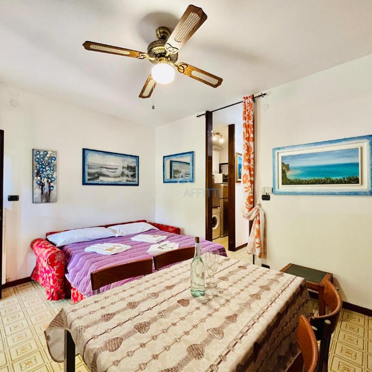 Flora Apartment - Piano terra immerso nel verde in un Residence a 100m dal Lago di Garda con Piscina - Appartamento con 1 Camera da Letto - 11