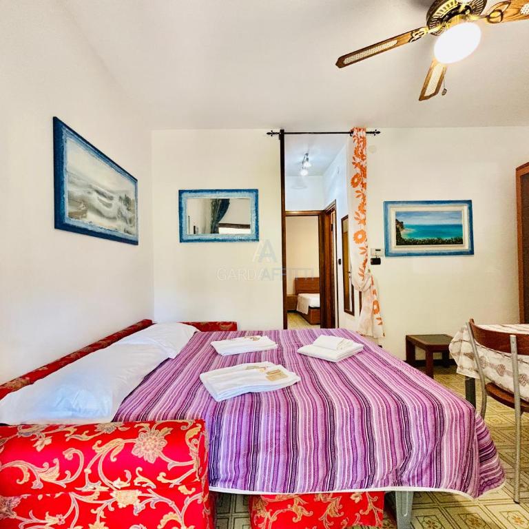 Flora Apartment - Piano terra immerso nel verde in un Residence a 100m dal Lago di Garda con Piscina - Appartamento con 1 Camera da Letto - 12