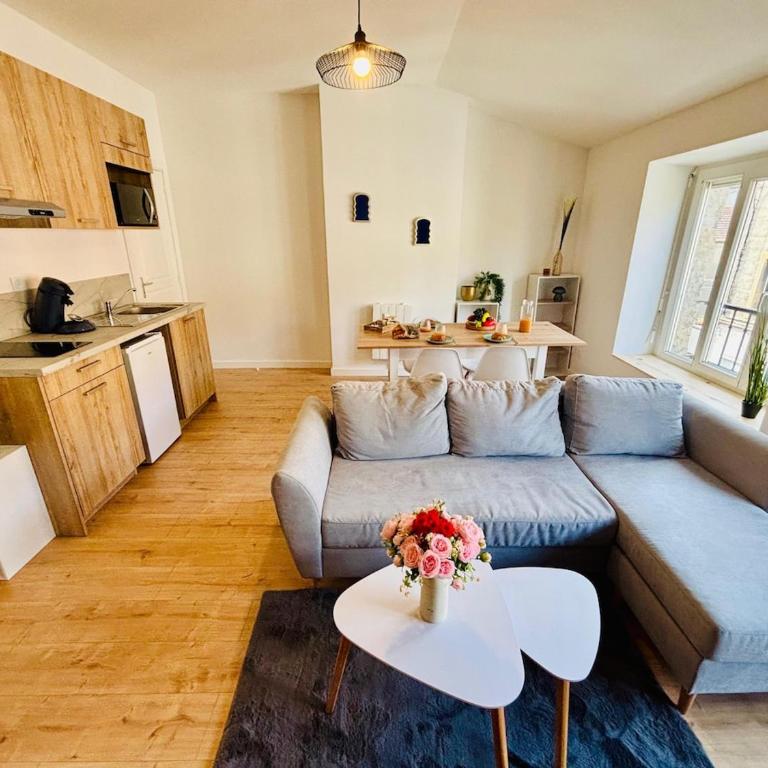 Le rêve bleu - Proche centre-ville - Saint-Etienne - Apartamento de 1 dormitorio - 3
