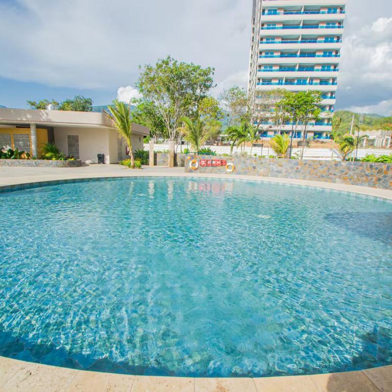 Apto Lujo Vista Mar Piscina AC WIFI Playa a 3 min en Santa Marina - One-Bedroom Apartment with Balcony and Sea View - 25