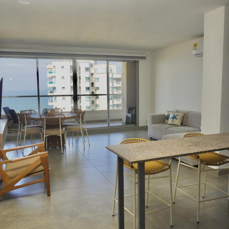 Apartamento en Santa Marta con vista al mar - Three-Bedroom Apartment - 6