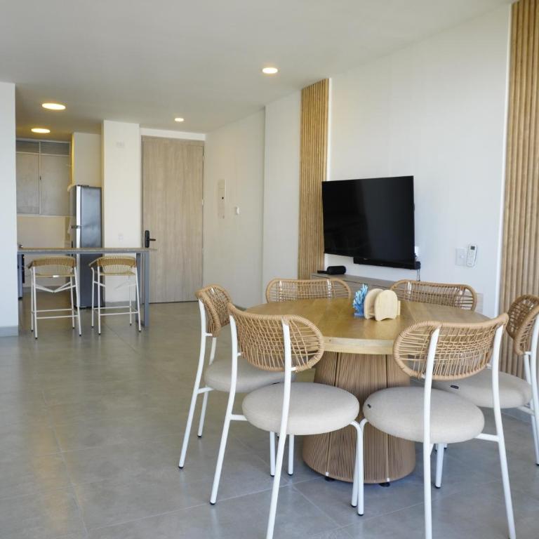 Apartamento en Santa Marta con vista al mar - Three-Bedroom Apartment - 8
