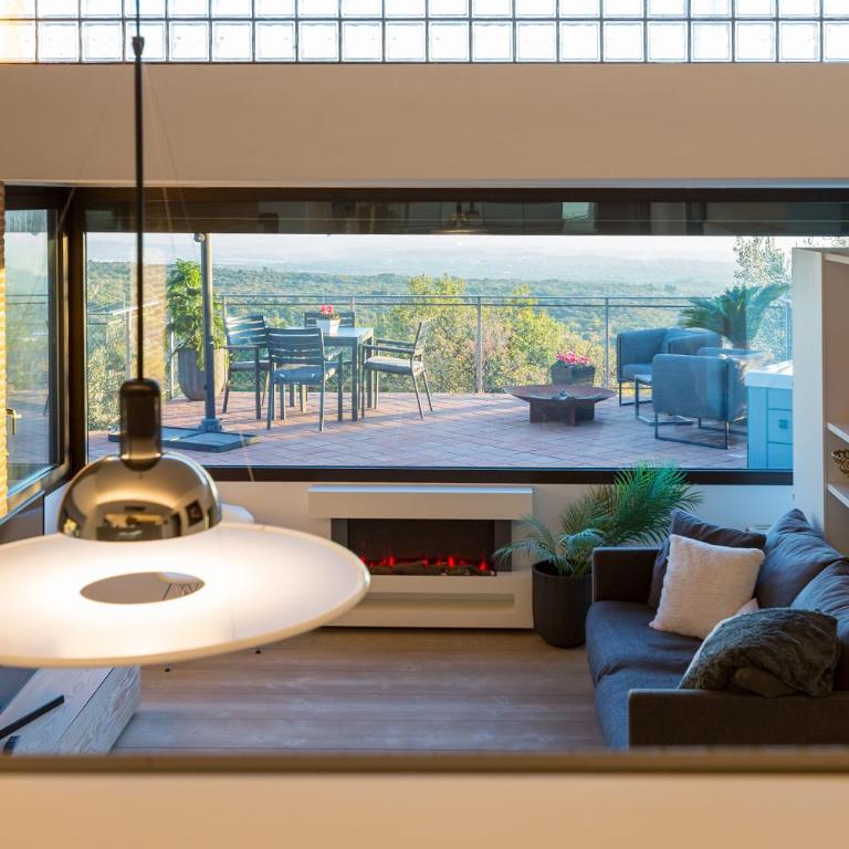 Rahal Etna Luxury Retreat- Private Heated Jacuzzi 98F & Infinity Pool - Appartamento con 2 Camere da Letto e Piscina in Comune - 47