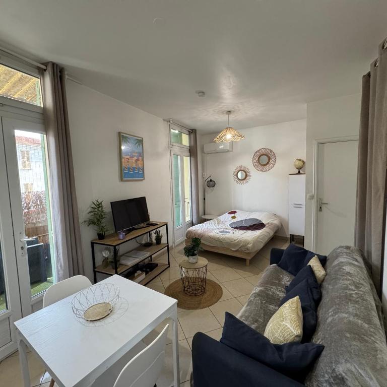 Studio Cosy Centre ville - Terrasse & Clim - Apartment mit 1 Schlafzimmer - 1