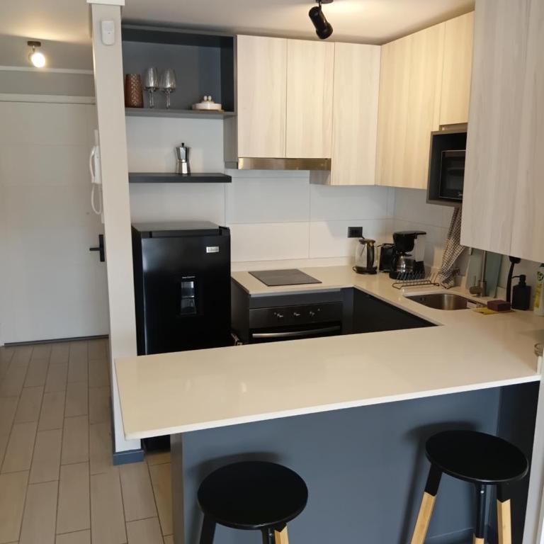 Departamento estudio con estacionamiento - One-Bedroom Apartment - 3