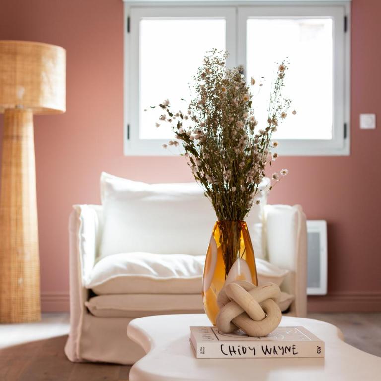 Duplex d'architecte 2 chambres Balcon face Thermes - Two-Bedroom Apartment - 5
