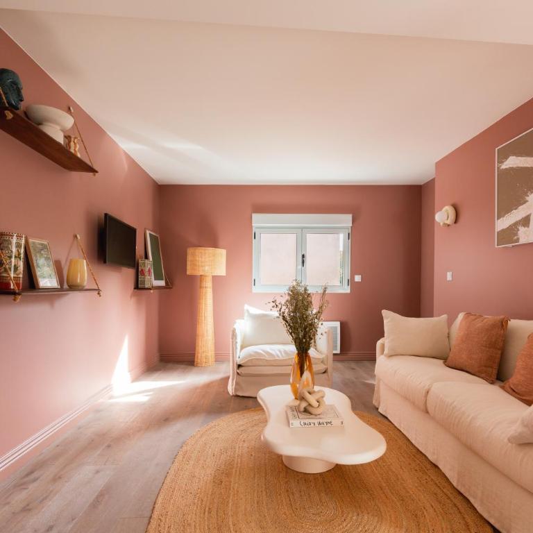 Duplex d'architecte 2 chambres Balcon face Thermes - Two-Bedroom Apartment - 4