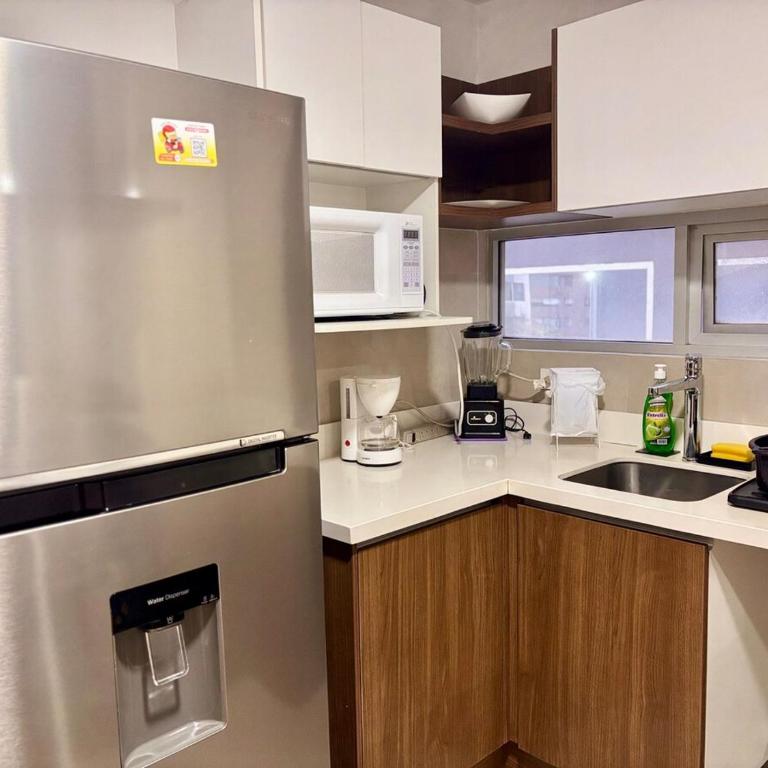 Departamento de 1 habitación, parque La Carolina - One-Bedroom Apartment - 50
