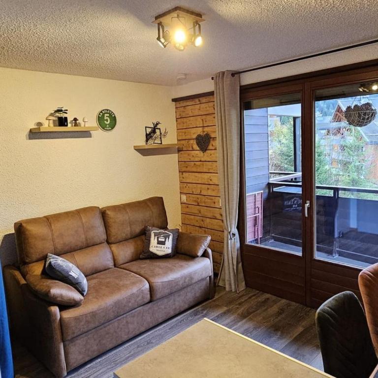 Studio Châtel 4 pers avec Parking et WIFI - FR-1-676-247 - Monolocale - 4
