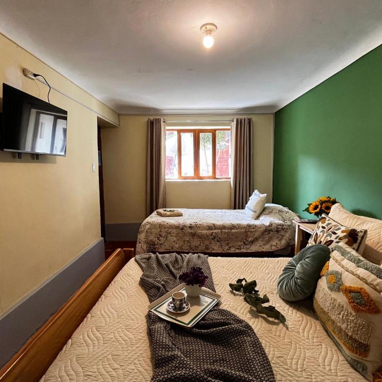 Casa Paqocha Garden - Ollantaytambo - Hot Water - Wifi - Cocina Compartida - Twin Room with Private Bathroom - 12