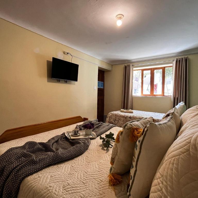 Casa Paqocha Garden - Ollantaytambo - Hot Water - Wifi - Cocina Compartida - Twin Room with Private Bathroom - 1