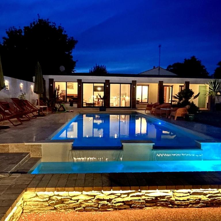 Villa Des Plages 285 m2 Classé 5étoiles premium 14 personnes SPA et Piscine - Deluxe Villa - 8