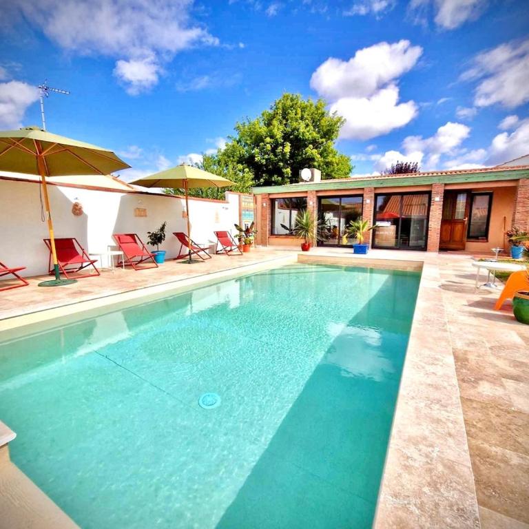 Villa Des Plages 285 m2 Classé 5étoiles premium 14 personnes SPA et Piscine - Deluxe Villa - 23