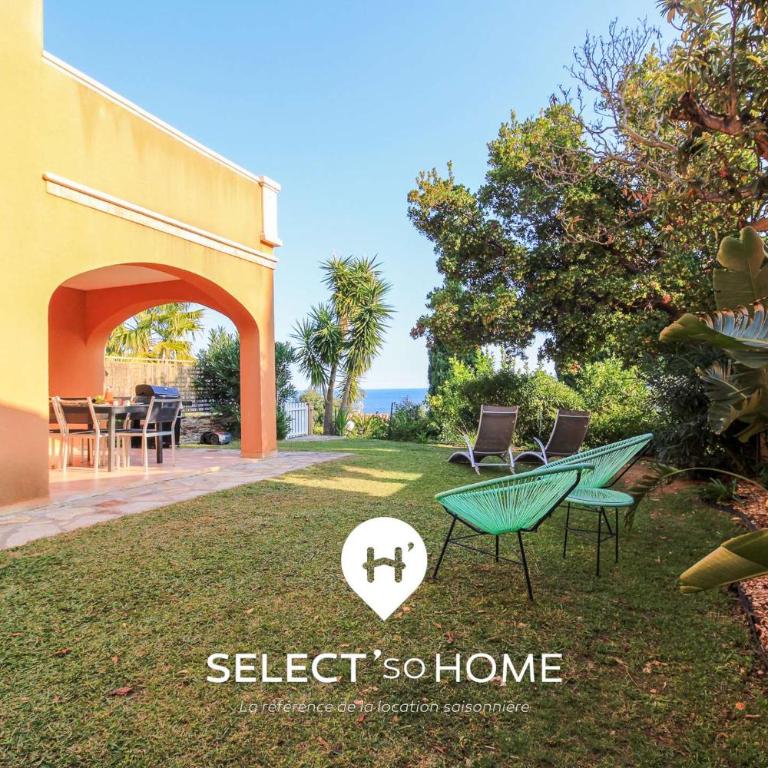 SELECT'soHOME - Jardin vue mer à Pramousquier - ASTRA - Maison 2 Chambres - 3