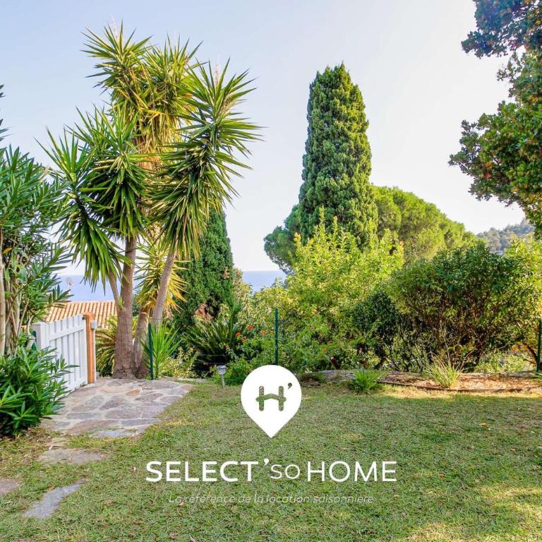 SELECT'soHOME - Jardin vue mer à Pramousquier - ASTRA - Maison 2 Chambres - 13