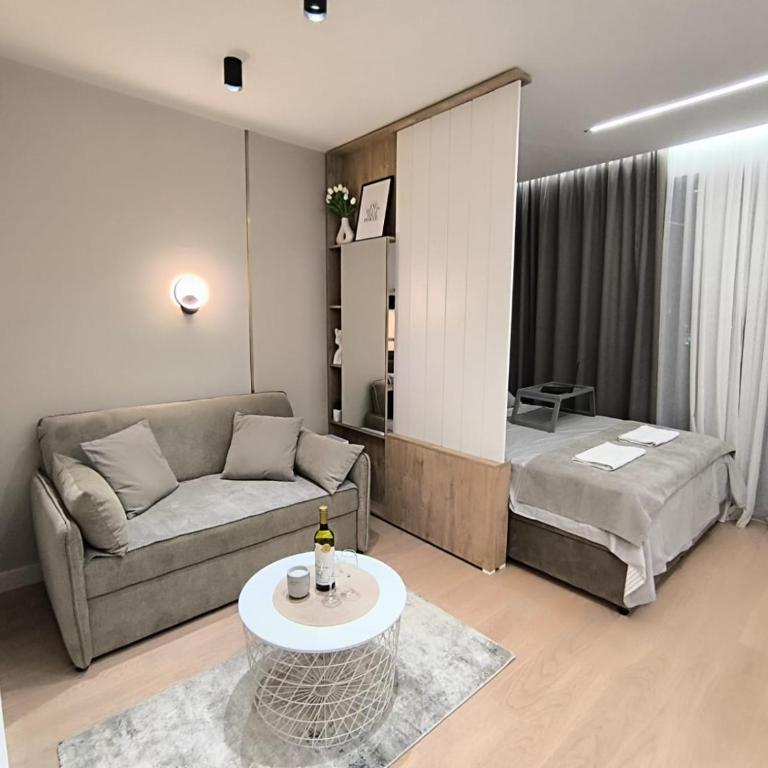 Gallery-mall Studio Belgrade Waterfont - Studio with Balcony - 4