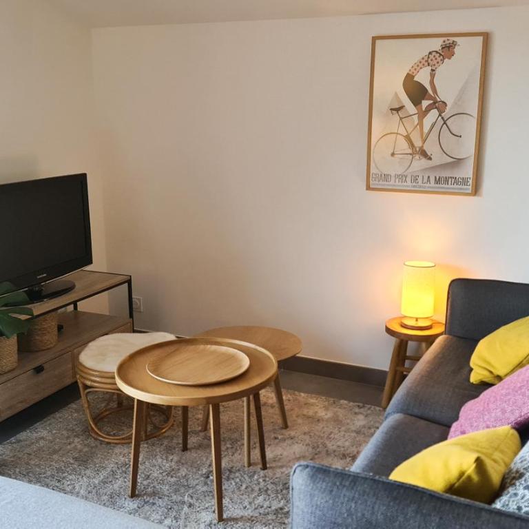 Le Balcon des Aiguilles - vue montagne - AravisTour - Appartement 2 Chambres - 12