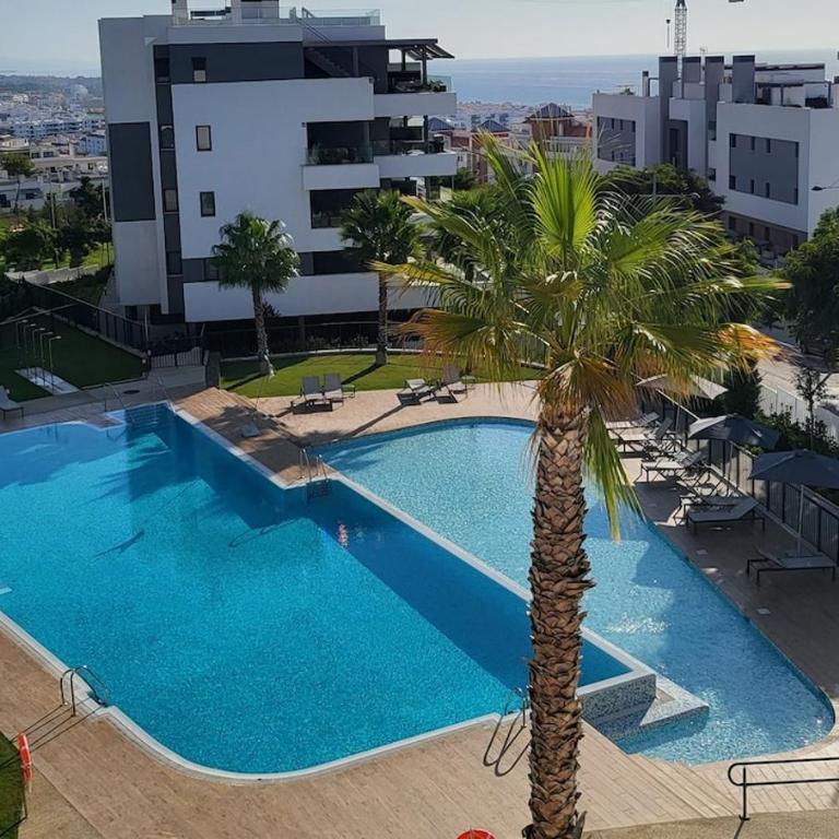 The blue apartment in Las Mesas, Estepona - Apartamento de 2 dormitorios con vistas al mar - 45