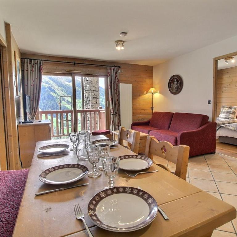 Appartement Sainte Foy Tarentaise - Skis aux pieds - Appartement 2 Chambres avec Balcon et Terrasse - 11