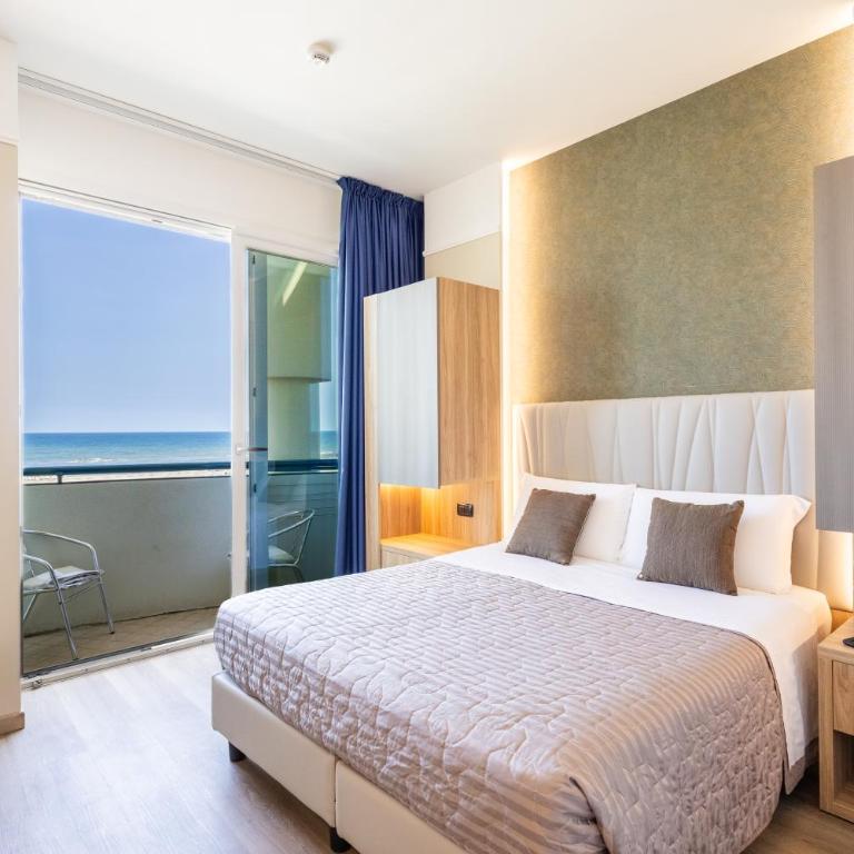 Hotel Palm Beach B&B SEA VIEW - Camera Deluxe Matrimoniale con Vista Mare - 9