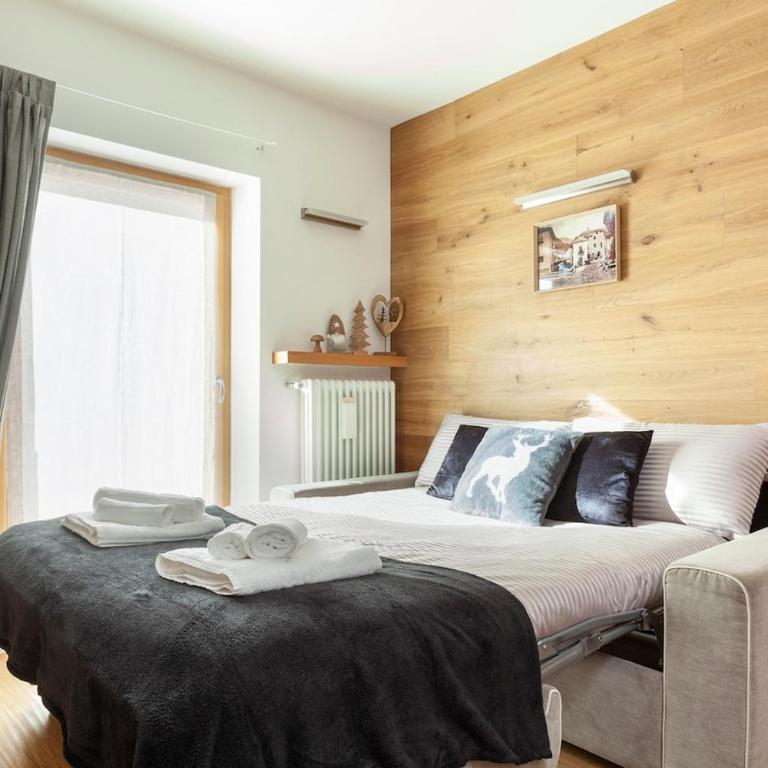 Chalet moderno Ponte di Legno - fronte piste - Appartamento con 1 Camera da Letto - 12