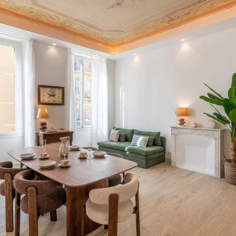 "L'Or Bleu" exclusive location and beautiful apartment next to Promenade - Appartement 2 Chambres - 6