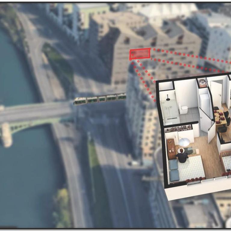 Roi de la Seine à Paris, stade, Gare parking et terrasse - Appartamento con 1 Camera da Letto - 12