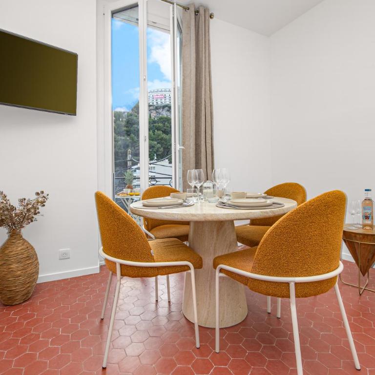LILAS - Somptueux 2 pièces - Frontière Monaco - Vue Mer - One-Bedroom Apartment - 6
