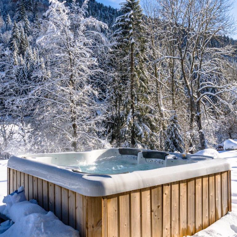 Hot tub, Sauna, Private shuttle and Privacy - 14 ppl - Stunning Ferme Liberté - Chalet - 10
