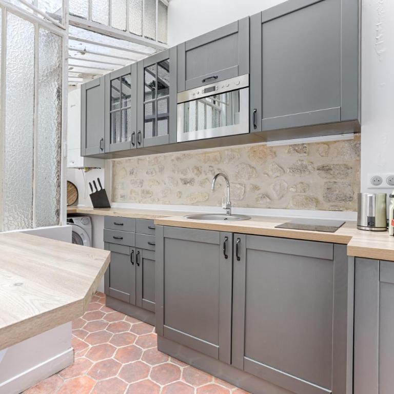 MyKeypers - Authentic Deluxe 2BR Flat - Rue Montorgueil - Three-Bedroom Apartment - 18