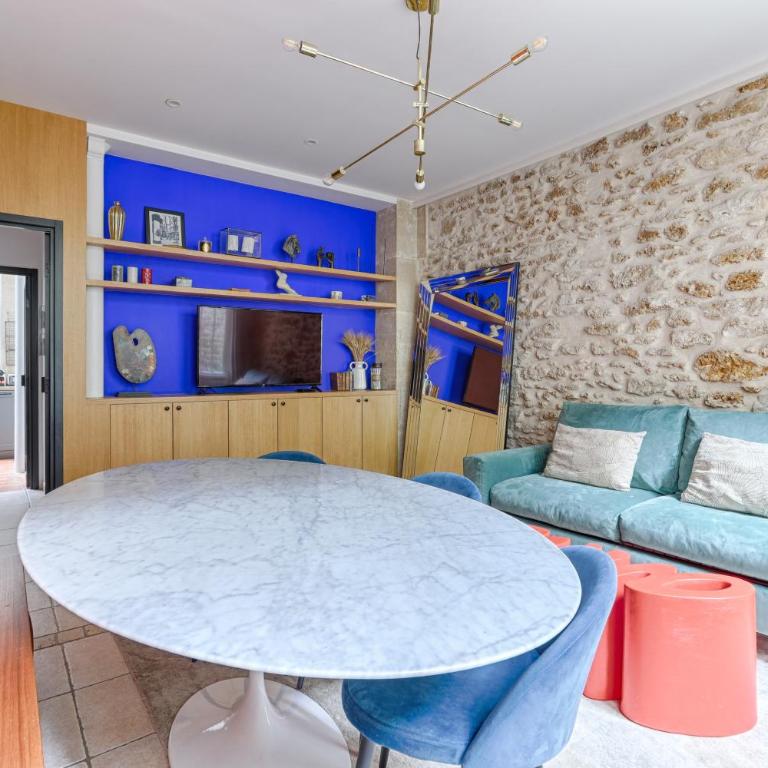 MyKeypers - Authentic Deluxe 2BR Flat - Rue Montorgueil - Three-Bedroom Apartment - 20