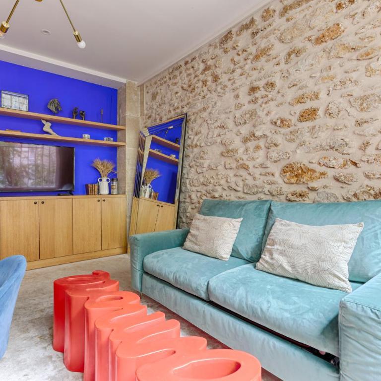 MyKeypers - Authentic Deluxe 2BR Flat - Rue Montorgueil - Three-Bedroom Apartment - 28