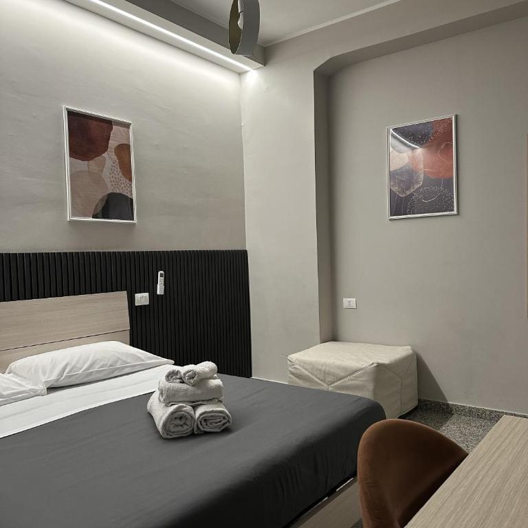 Charm Airport - Camera Tripla Deluxe con Vista Mare - 5